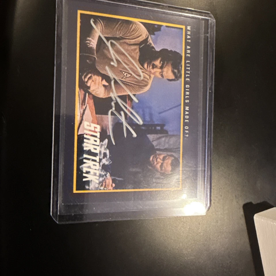 Star Trek 25Th Anniversary 1991 Impel #19 William Shatner On-Card Auto JSA! - Image 3 of 4