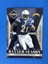 2008 Leaf Limited Banner Season #BSM-7 LaDainian Tomlinson Chargers #/999