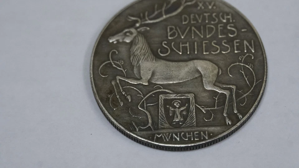 German Shooting Medal 1906 - Munich MEDAL - Image 4 of 4