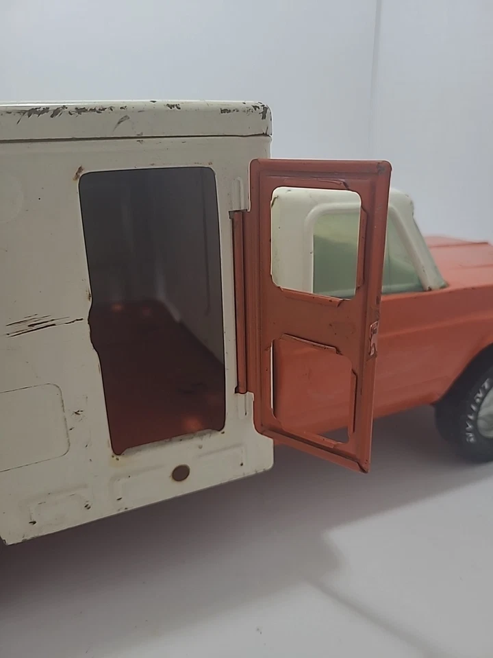 1970's Nylint Rescue Ambulance Truck #4132 Pressed Steel Restoration USA - Image 4 of 4