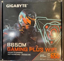  READ GIGABYTE B650M Gaming Plus WiFi AM5 LGA 1718 AMD DDR5 mATX motherboard