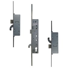 SAFEWARE 8 Lever Operated Latch & Hookbolt Twin Spindle - 2 Hook 2 Bolt - 35/92-