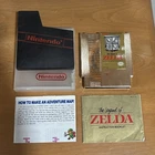 New ListingNintendo The Legend of Zelda Nintendo NES Gold Cartridge & Manual  Untested
