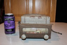 Vtg Old 6 Volt Rat Rod Car Am Radio Dial Knob Model M-86 Automatic Boston Mass. Vtg Old 6 Volt Rat Rod Car Am Radio Dial Knob Model M-86 Automatic Boston Mass.