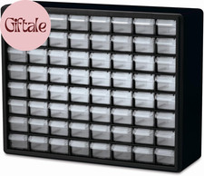 64-szufladowa plastikowa szuflada szafka do przechowywania do organizacji garażu, organizer koralików