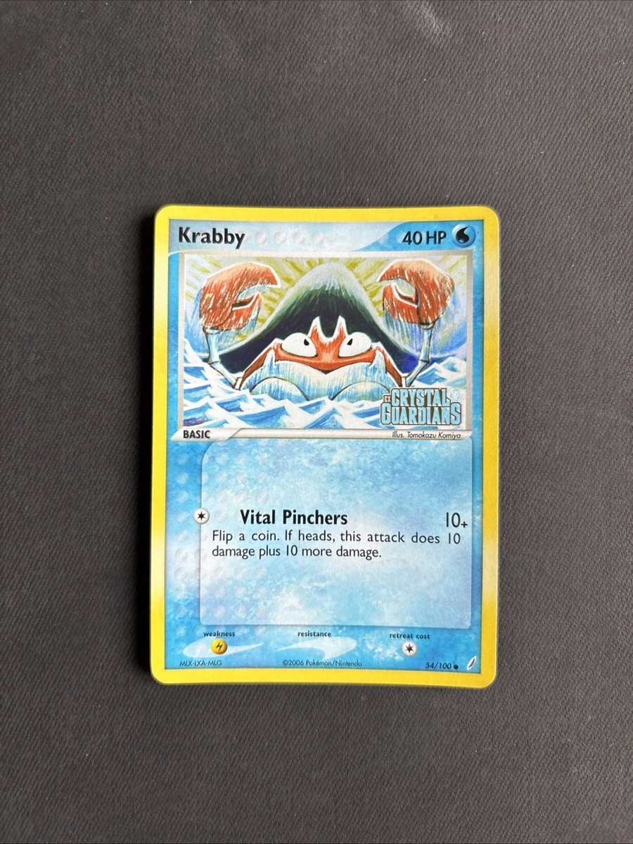 Pokémon TCG EX Crystal Guardians Individual Collectable Card Game