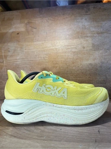Hoka One One Skyward X Mens Size 11.5 Running Shoes Sneakers Lemonade Sunlight deal from eBay