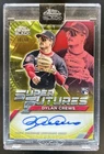 2025 Topps Chrome Black Dylan Crews Super Futures Auto RC Gold Refractor #/50