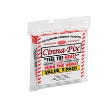 Cinna-pix Cinnamon Toothpicks Tubes 5 Pack