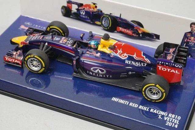 1:43 MINICHAMPS 410140001 Infiniti Red Bull Racing RB10 2014 #1 model car - Image 2 of 4