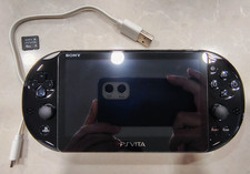 PS Vita PCH-2000 Sony PlayStation Console  USB Cable and 16 GB Memory Card