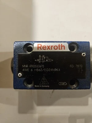 Bosch Rexroth R900553670 DIRECTIONAL SPOOL VALVE 4WE6HB6X/EG24N9K4 — General Accessories
