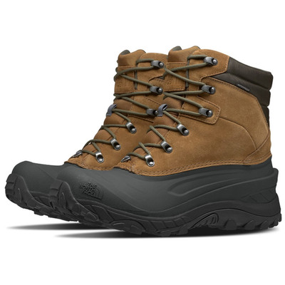The North Face Men's Chilkat IV, Insulated Boot Brown/Green, 7 M