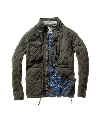 Relwen Men's Quilted Insulated Tanker Jacket - Dark Loden -XXL - NWT - product listing photo