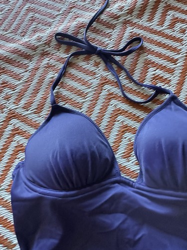 Victoria’s Secret eggplant purple holder top swim top bikini size 36B - Picture 3 of 9