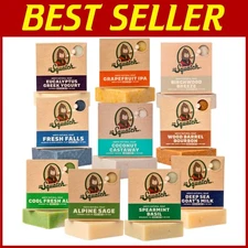 Luxury Men's Bar Soap Set - 10-Pack, Natural Ingredients