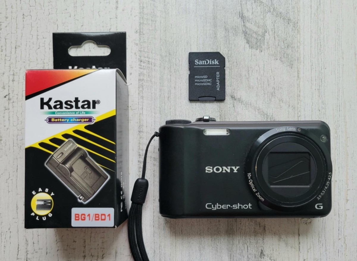 Sony Cyber-Shot DSC-H55 14.1MP 10x Optical Zoom Digital Camera W