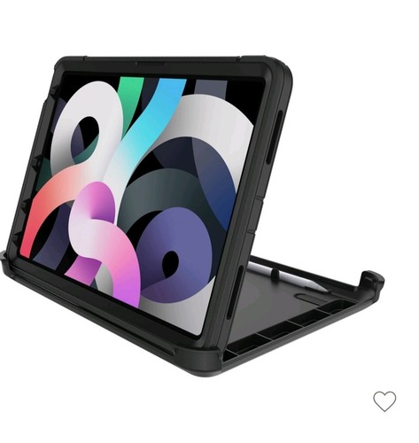 OtterBox Defender Series Pro Case for Apple iPad Air (5th and 4th Gen) Black NEW - Picture 4 of 8