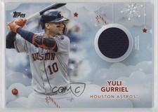 2020 Topps Holiday WalMart Mega Box Relics Yuli Gurriel #WHR-YG 0gn3