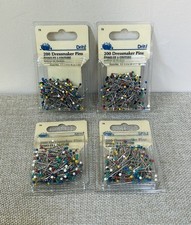Dritz 79 Dressmaker Pins Size 17 Lot 4 Packs 200 ea 800 Sewing quilt Ballhead