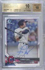 2018 Bowman Chrome Prospect Auto Conner Capel #BCPA-CC BGS 10 PRISTINE Auto g6p