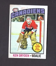 1976 Topps # 200 Ken Dryden Montreal Canadiens SHIPPING IS FREE