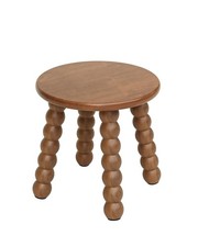 Masupu Solid Wooden Step Stool For Adults Kids 11 Inch Small Foot Stool