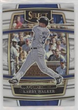 2022 Panini Select Concourse White Prizm 13/50 Larry Walker #67 HOF 8e3