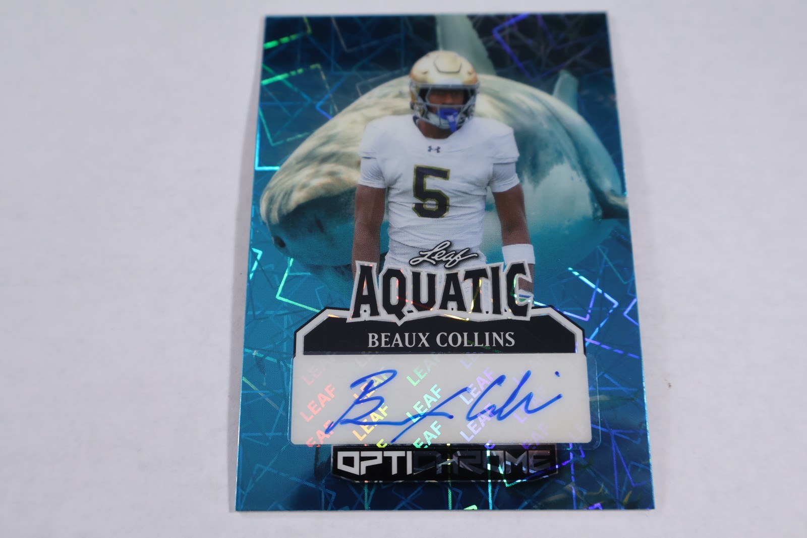 Beaux Collins 2025 Leaf Aquatic AUTO 1/1 - Item #3597