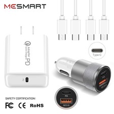 For Motorola Moto Razr Edge G Stylus 5G 2024 Fast Type-C Wall Car Charger Cable