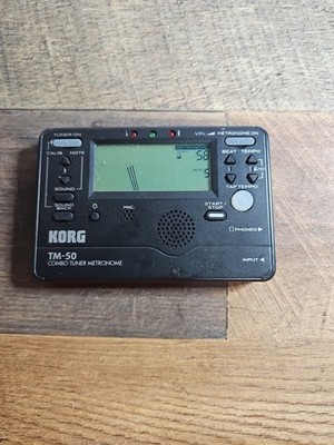 KORG TM-50 Combo Instrument Tuner and Metronome