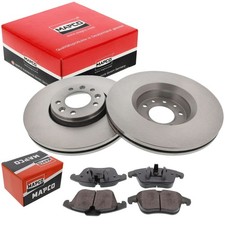 MAPCO BREMSSCHEIBEN 304mm + BREMSBELÄGE VORNE passend für CITROËN C5 PEUGEOT 407