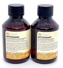 INSIGHT Antioxidant Rejuvenating Shampoo & Conditioner 100ml mini travel duo set