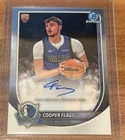 2025-26 Topps Bowman Chrome Cooper Flagg Auto Rookie RC #BCA-CF RC Dallas Mavs