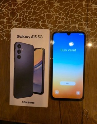 Samsung Galaxy A15 5G 128GB Dual SIM Blau Schwarz ohne Simlock - Wie Neu