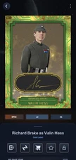 Star Wars Card Trader Gold Label 2025 Valin Hess Workbench Epic