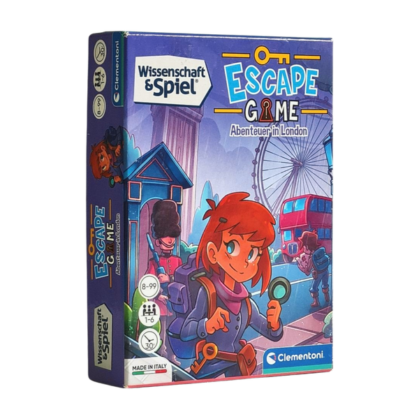 Clementoni Escape Game: Abenteuer In London Ab 8 1-6 Spieler ~30 Minuten-image