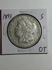 1895-S Morgan Silver Dollar VF Details Key Date San Francisco Mint