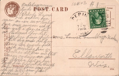 AK GOLDEN GALE HOTEL NOME - 1915 - Bild 2 von 2