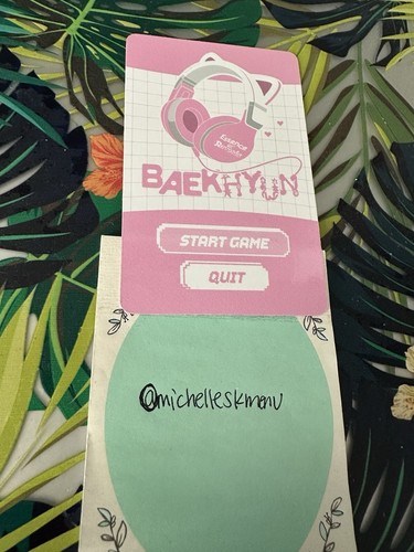 Baekhyun Target Exclusive Photocard Essence Of Reverie Album  - Picture 2 of 2