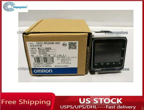 1 year warranty NEW Omron Temperature Controller E5CC-RX2ASM-800 100-240 VAC