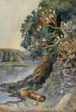 Arbutus Tree Painting by Emily Carr Reproduction