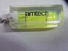 MINI TINY SPIRIT LEVEL KEYRING 1.5" LONG