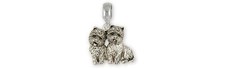 Westie Jewelry Sterling Silver Handmade Westie Charm Slide This Charm Will Fit A