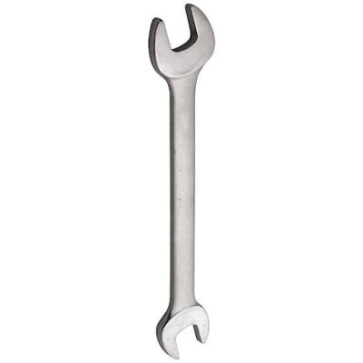 Westward 1Eyl3 Open End Wrench,3/8 X 7/16 In.,15 Deg