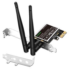 Wireless N 600Mbps 2.4GHz 300Mbps and 5GHz 300Mbps PCIE WiFi Adapter PCIE WiF...
