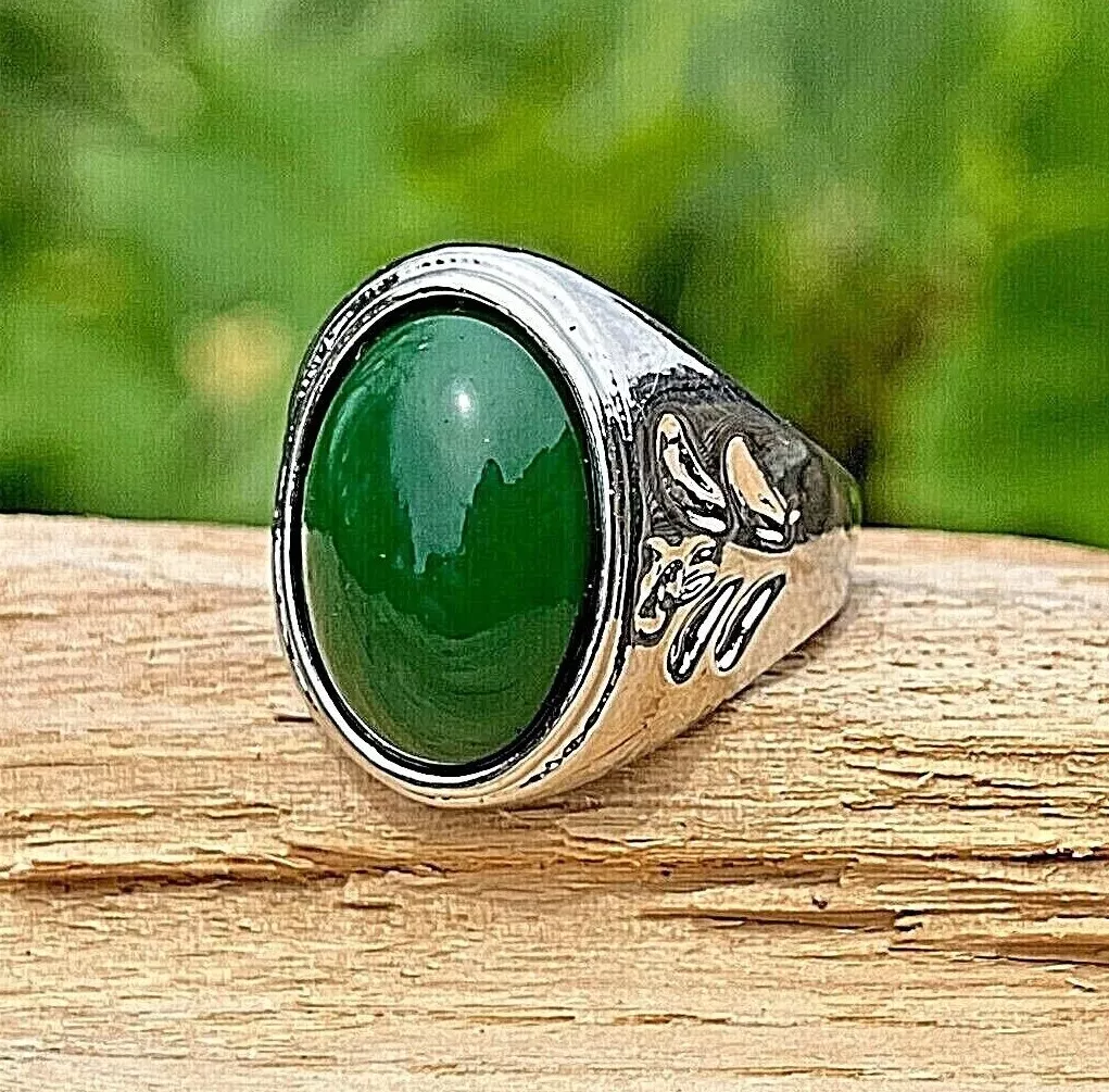 Aventurine Ring | Adjustable Ring | Aventurine Gemstone Ring | KookyTwo