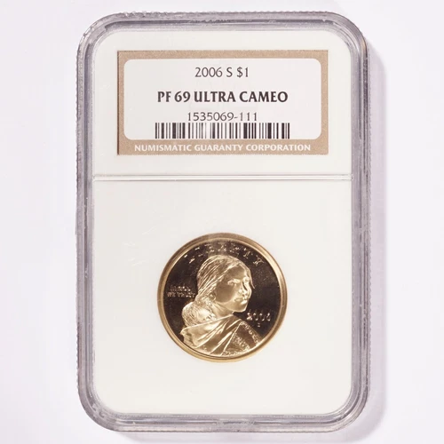 2006-S Native American Sacagawea Proof NGC PF69 Ultra Cameo
