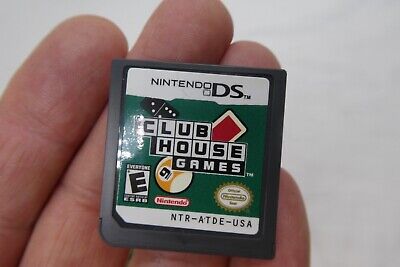 Nintendo DS. 2006 Club House Games. PRE-OWNED TESTED. $10.00 for