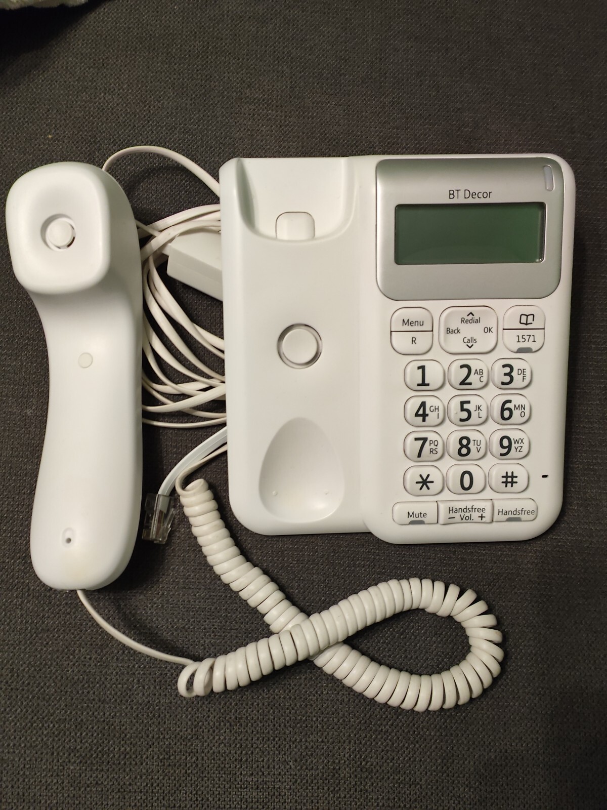 BT Decor 2200 Corded Telephone White (Good Condition). eBay